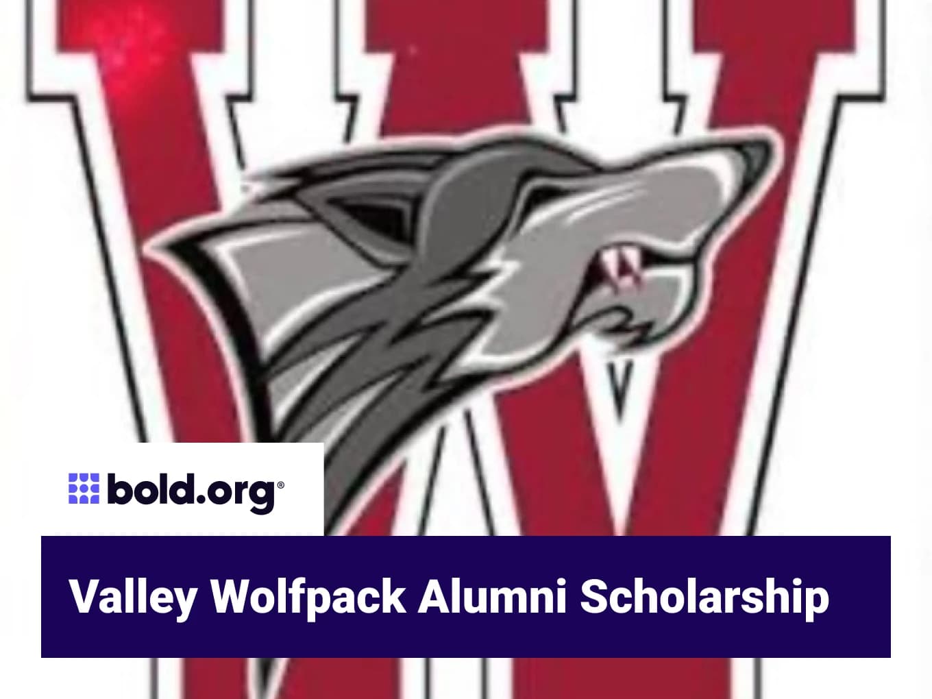 Valley Wolfpack Alumni Scholarship