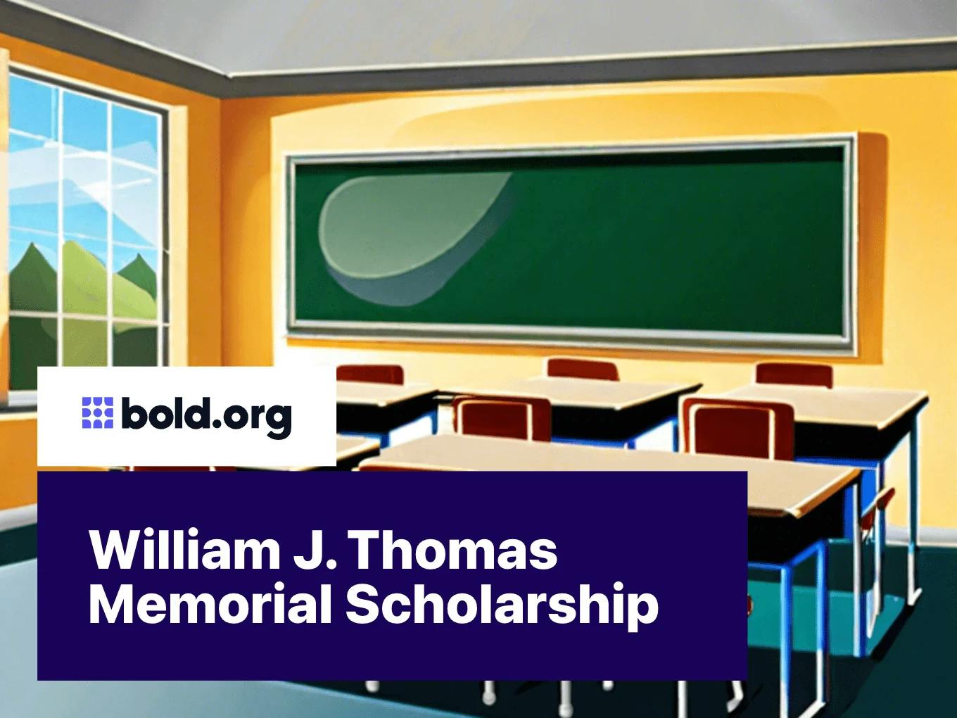 William J. Thomas Memorial Scholarship