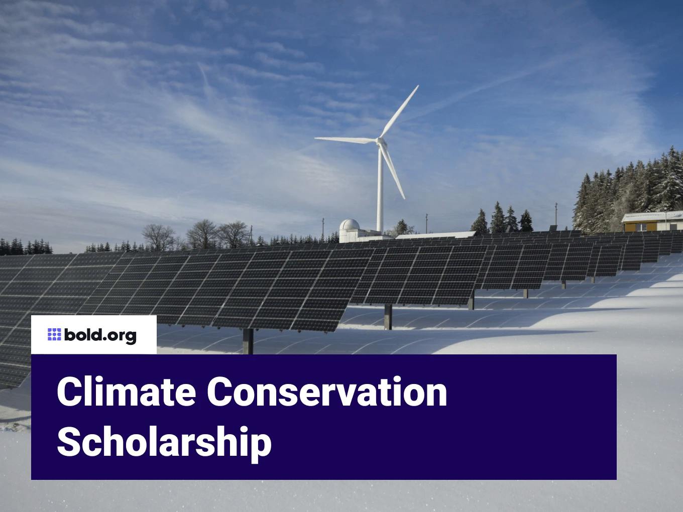 Climate Conservation Scholarship