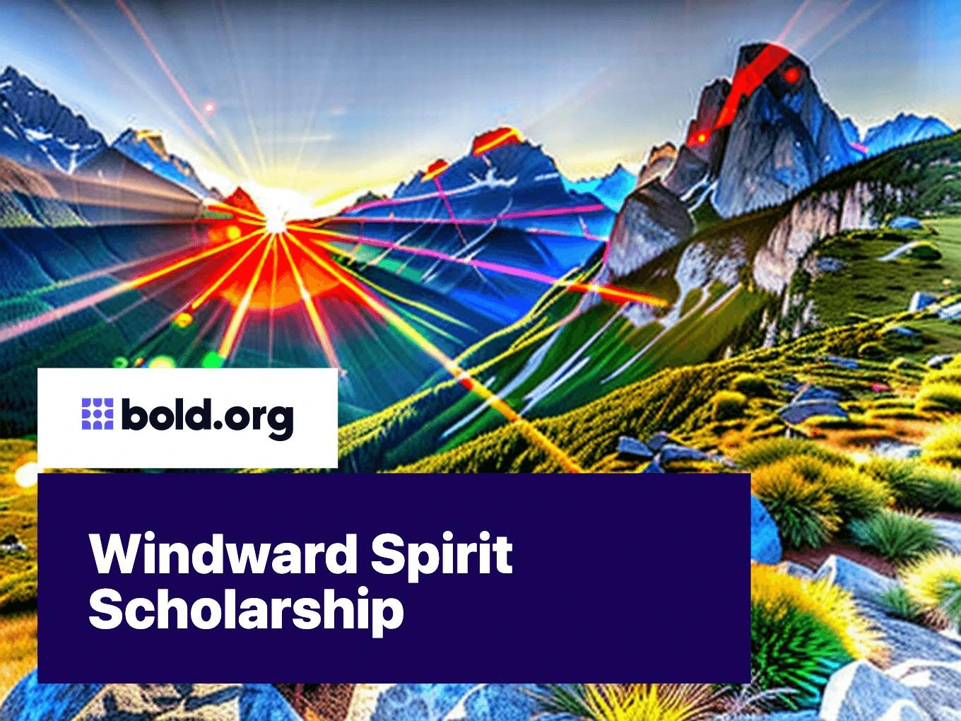 Windward Spirit Scholarship