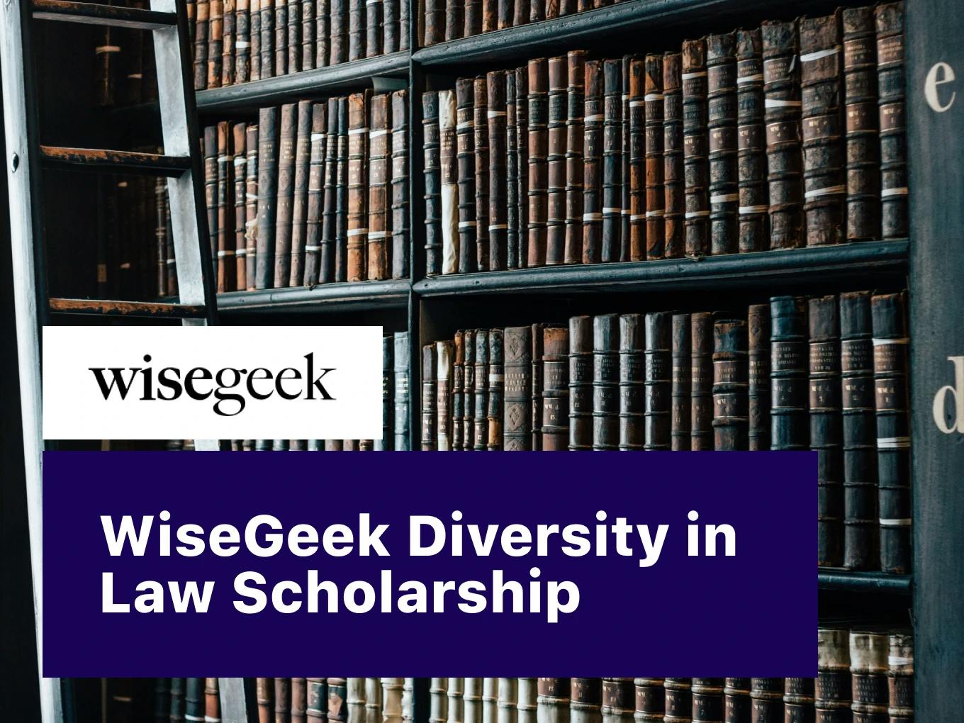 WiseGeek Diversity in Law No-Essay Scholarship