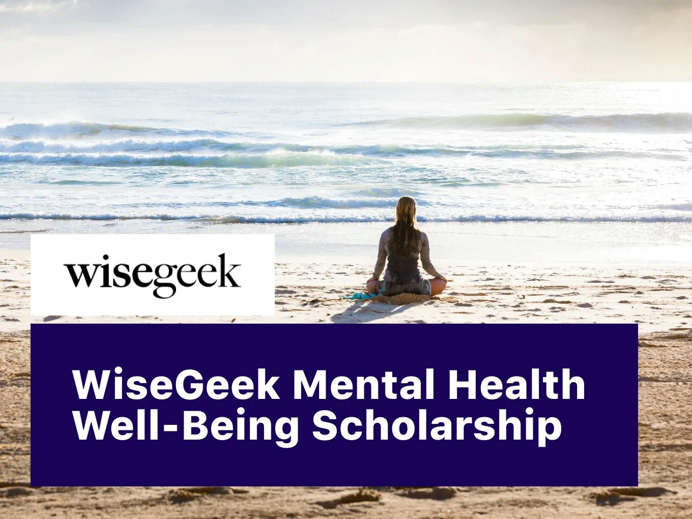 WiseGeek Mental Health Well-Being No-Essay Scholarship