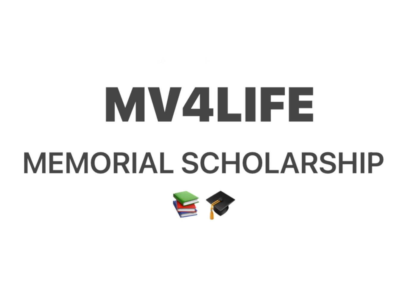 The MV4LIFE Donation Drive