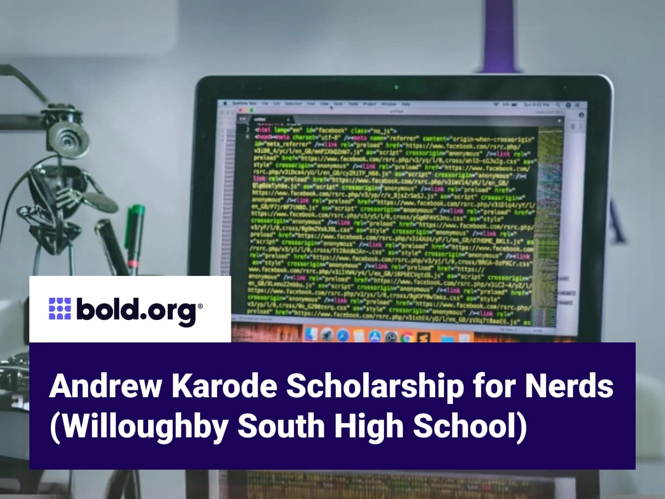 Andrew Karode Scholarship for Nerds (Willoughby South High School)