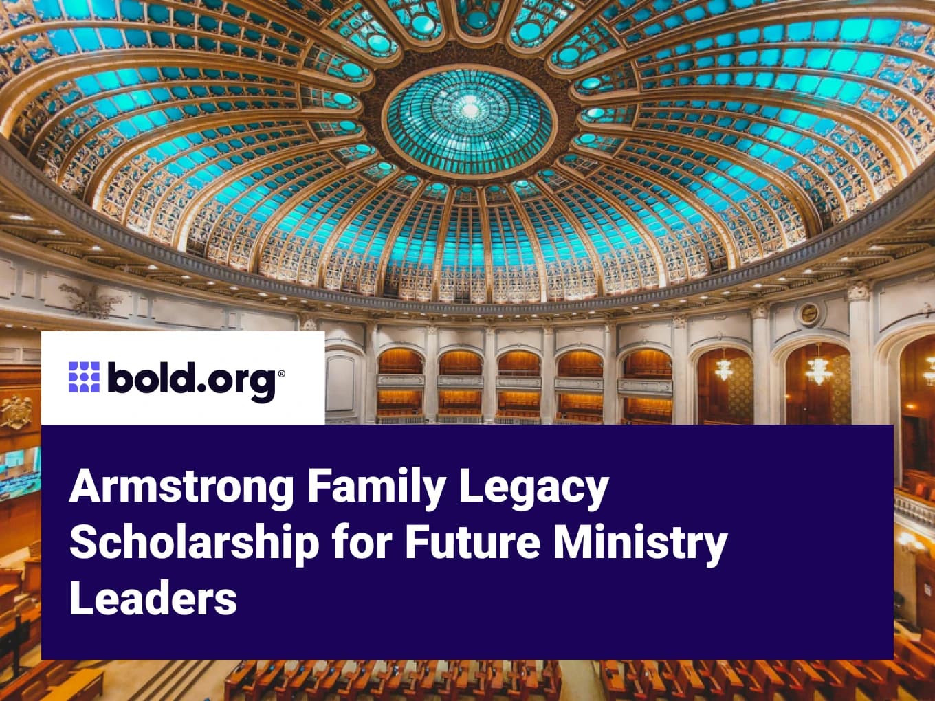 Armstrong Family Legacy Scholarship for Future Ministry Leaders