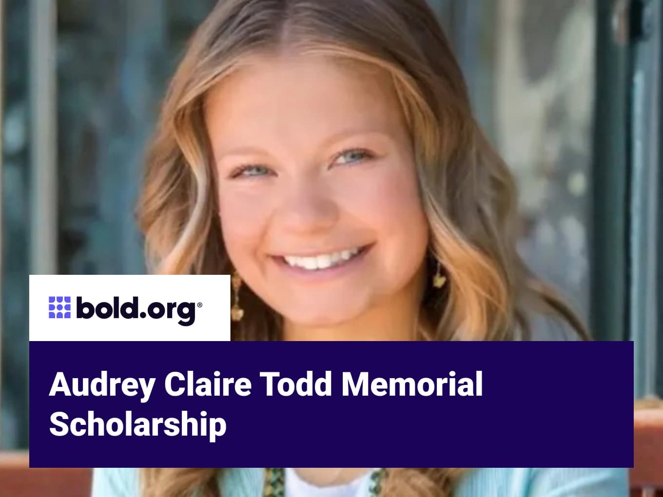 Audrey Claire Todd Memorial Scholarship