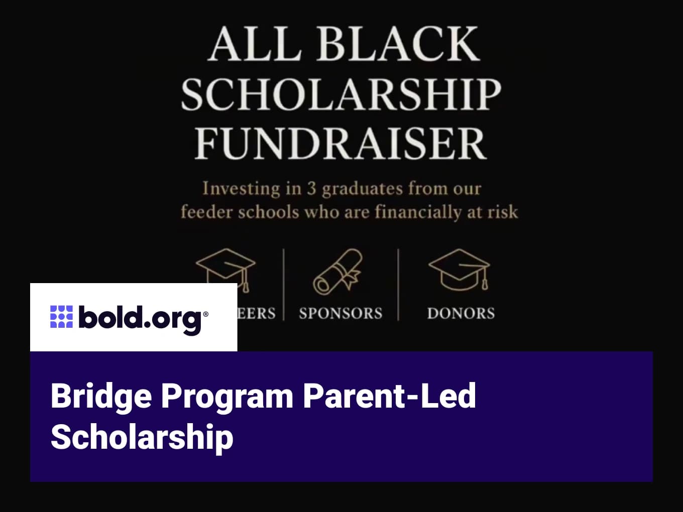 Bridge Program Parent-Led Scholarship