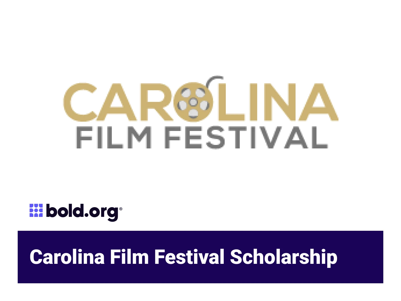 Carolina Film Festival Scholarship