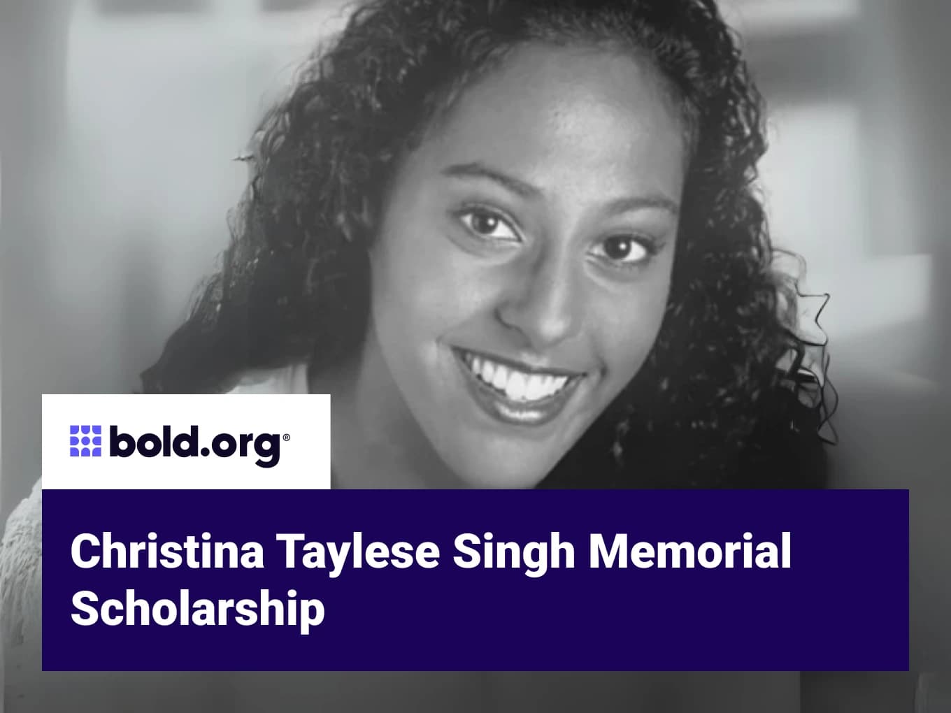 Christina Taylese Singh Memorial Scholarship