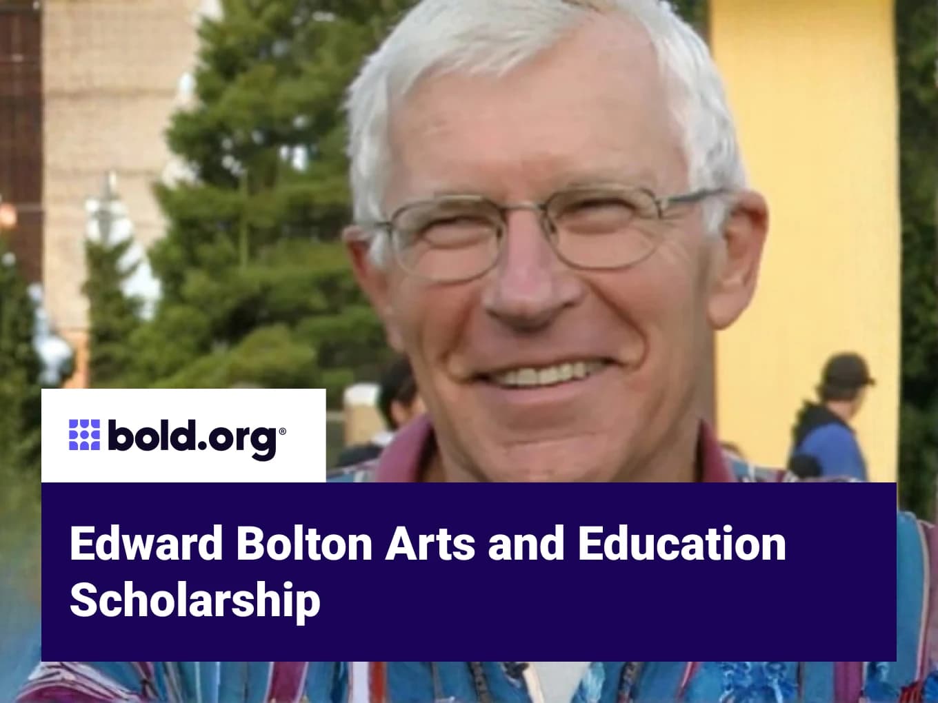 Edward Bolton Arts and Education Scholarship