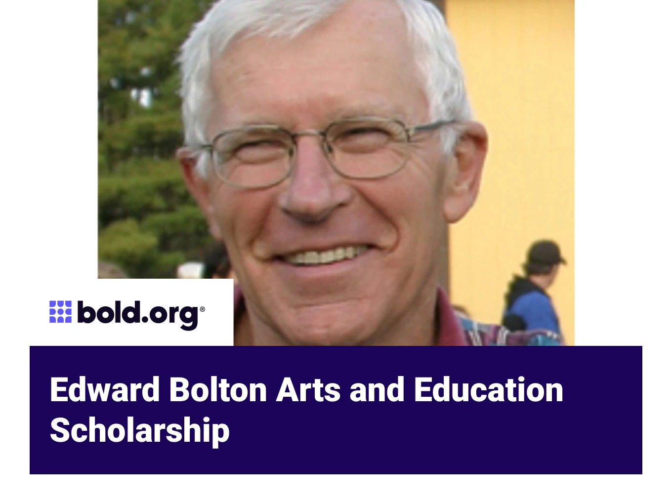 Edward Bolton Arts and Education Scholarship