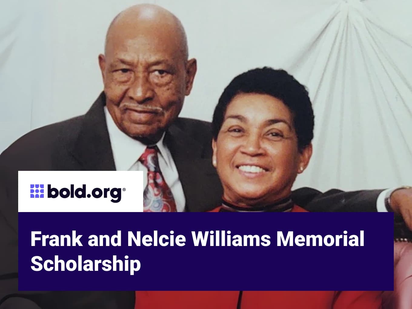 Frank and Nelcie Williams Memorial Scholarship