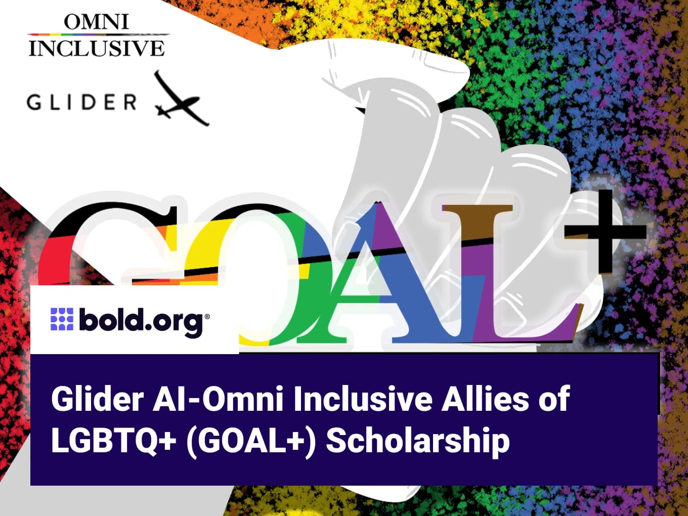 Glider AI-Omni Inclusive Allies of LGBTQ+ (GOAL+) Scholarship
