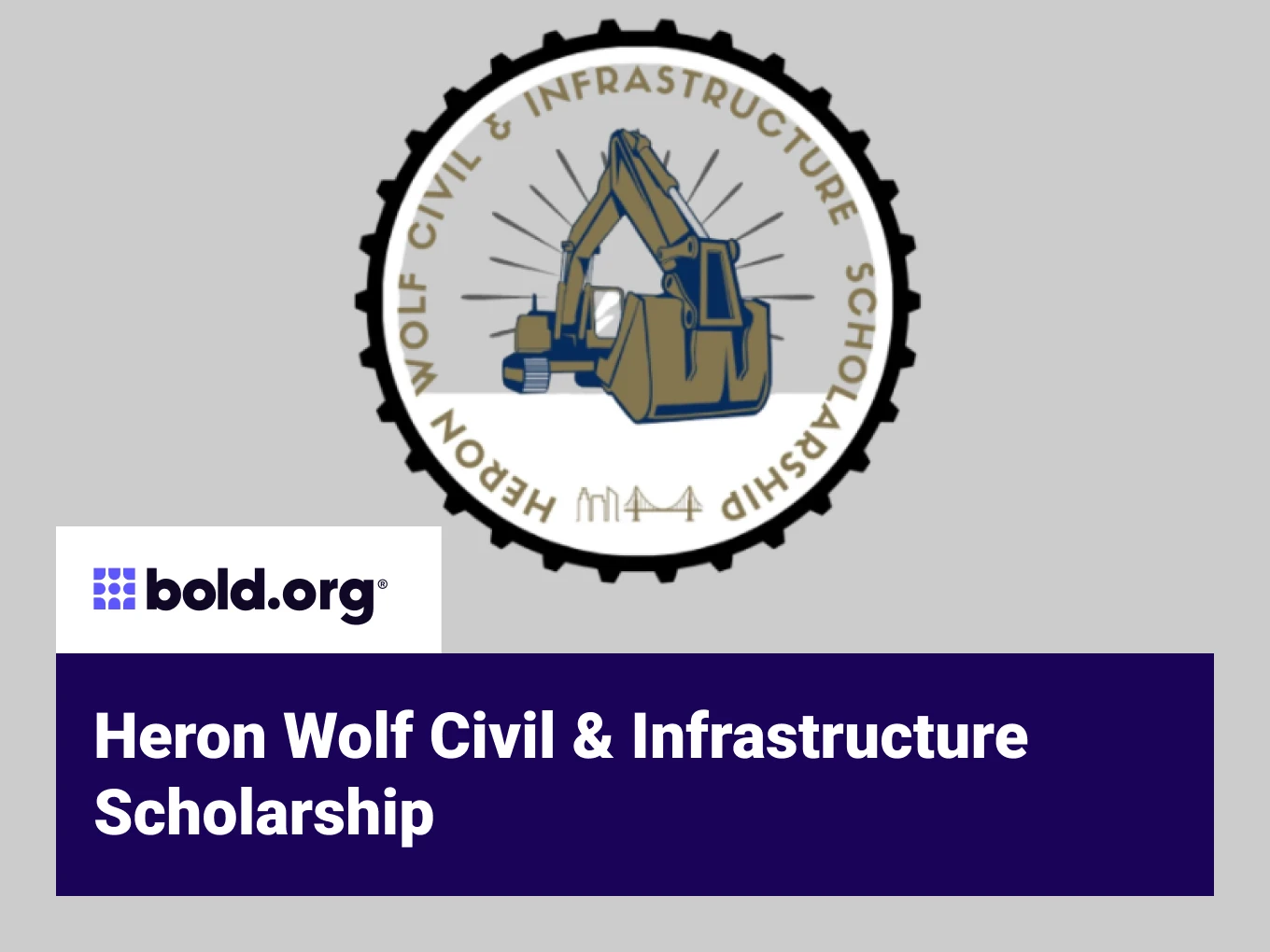 Heron Wolf Civil & Infrastructure Scholarship