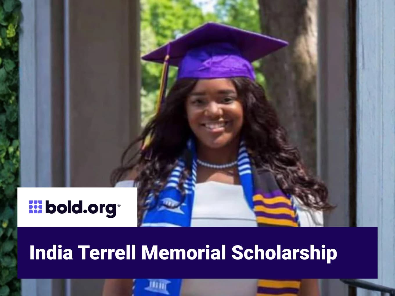 India Terrell Memorial Scholarship