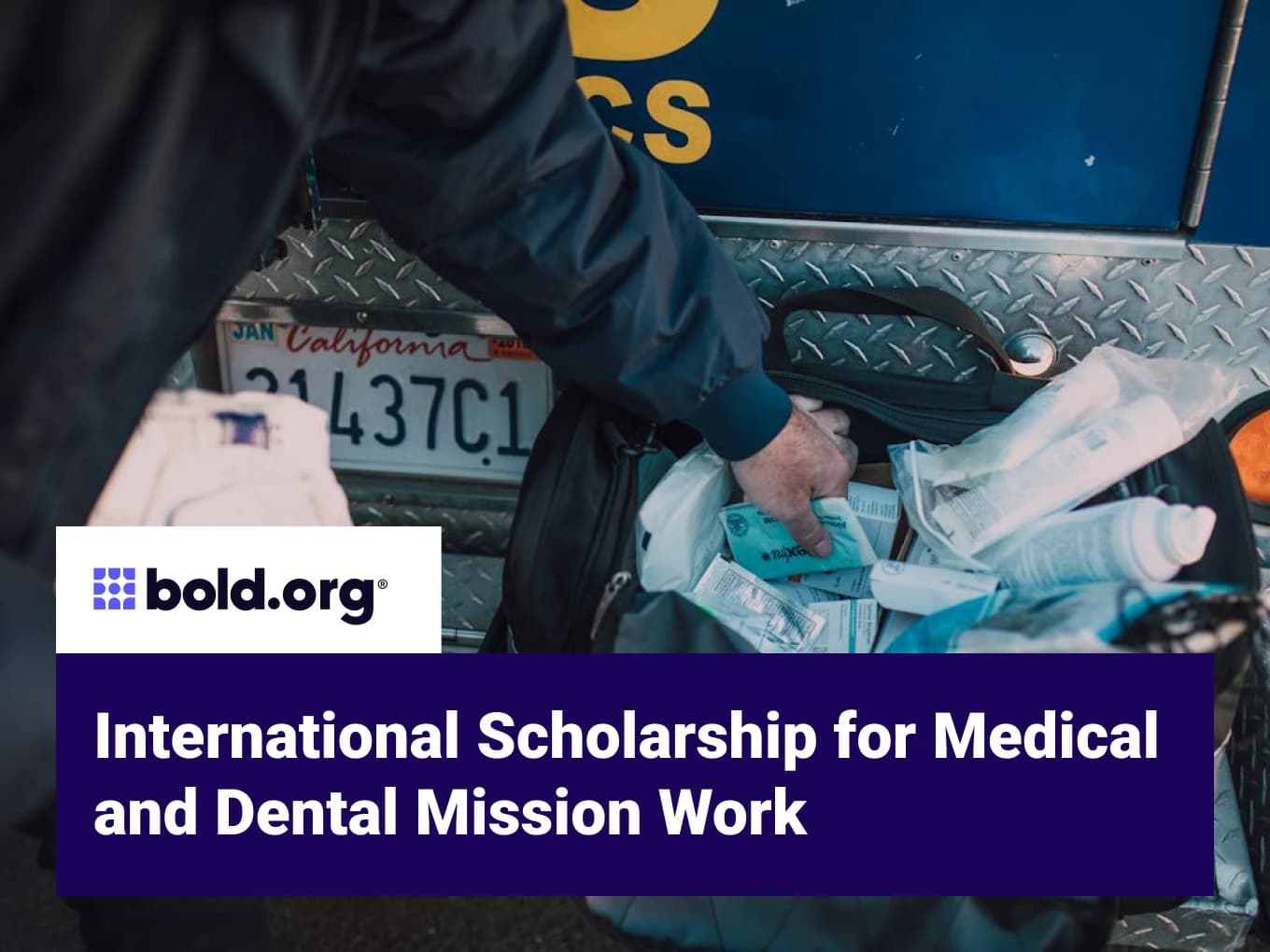 International Scholarship for Medical and Dental Mission Work