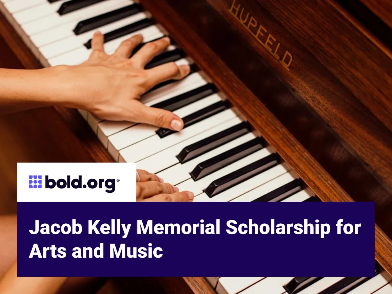 Jacob Kelly Memorial Scholarship for Arts and Music