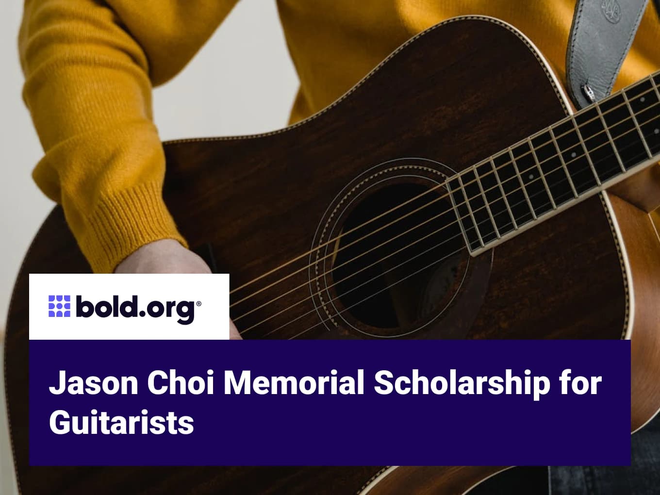 Jason Choi Memorial Scholarship for Guitarists
