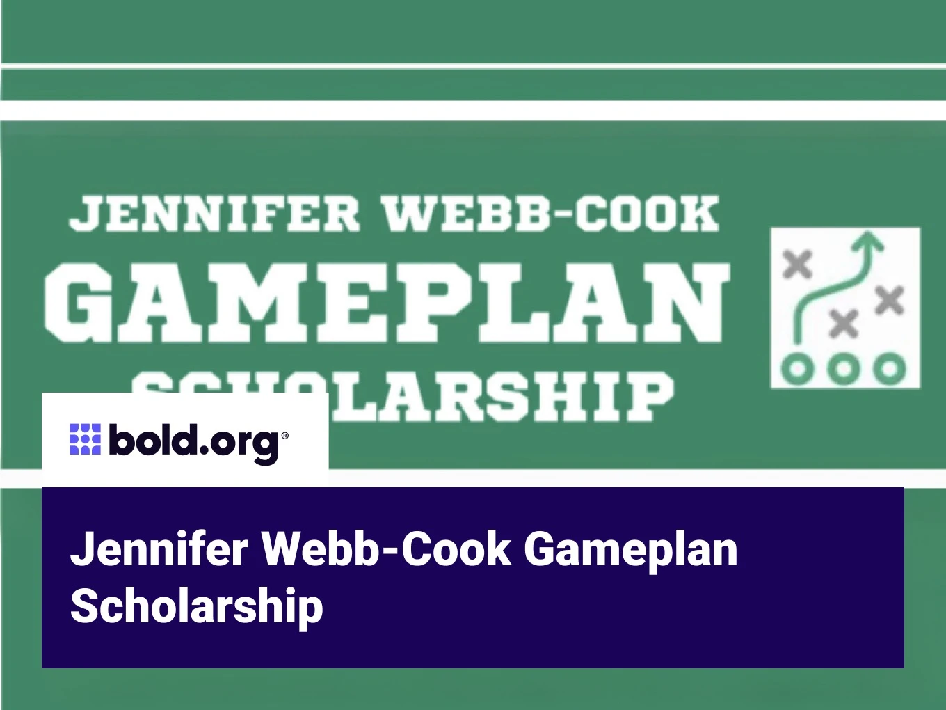 Jennifer Webb-Cook Gameplan Scholarship