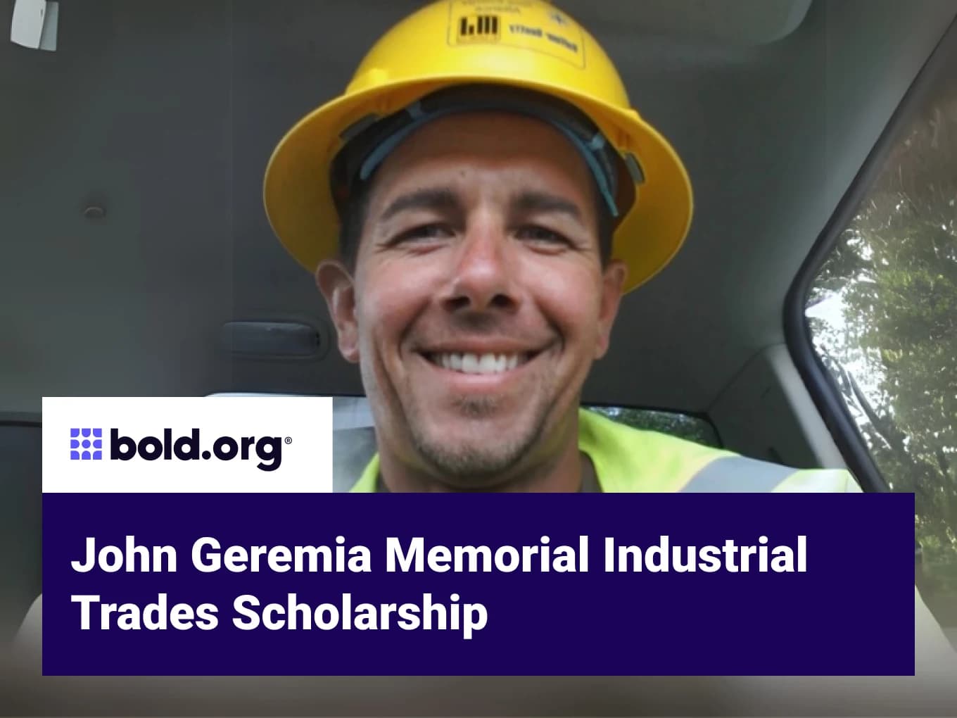 John Geremia Memorial Industrial Trades Scholarship