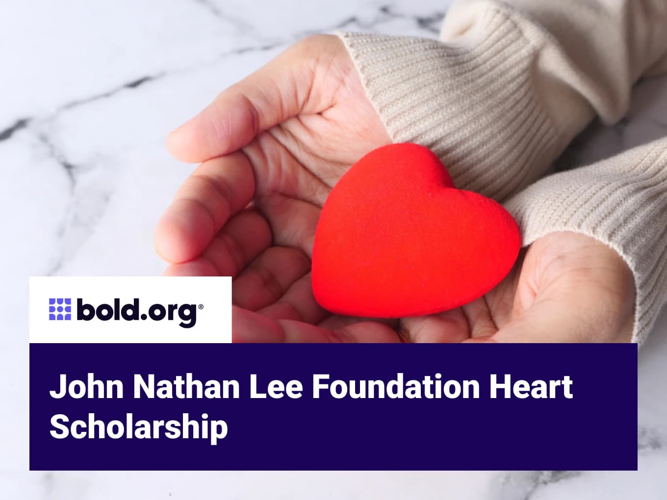 John Nathan Lee Foundation Heart Scholarship
