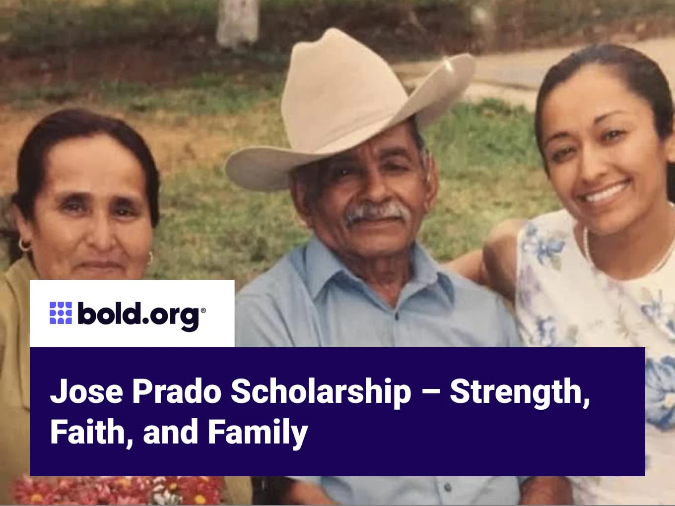 Jose Prado Scholarship – Strength, Faith, and Family