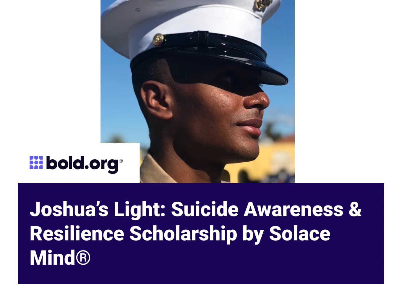 Joshua’s Light: Suicide Awareness & Resilience Scholarship by Solace Mind®