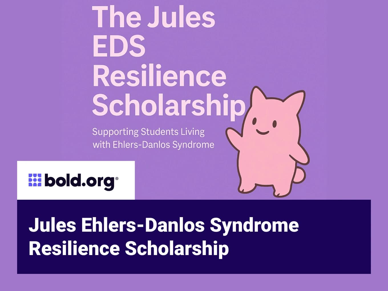 Jules Ehlers-Danlos Syndrome Resilience Scholarship