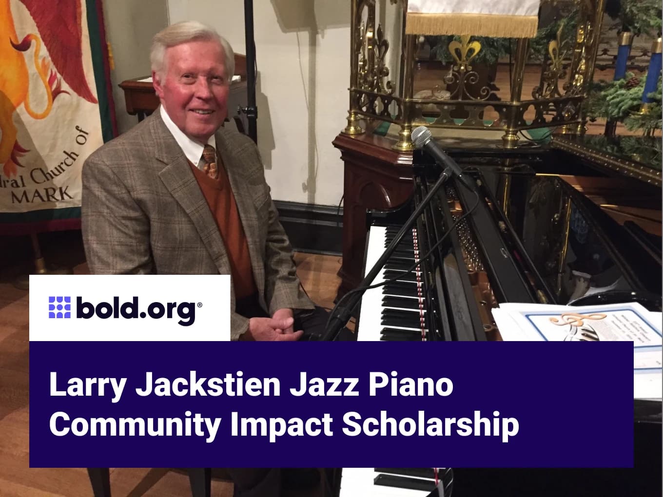 Larry Jackstien Jazz Piano Community Impact Scholarship