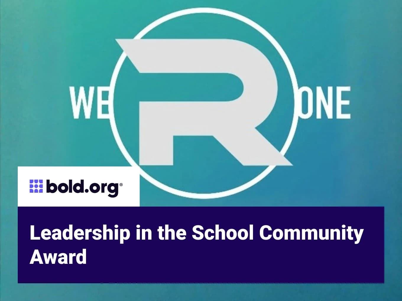 Leadership in the School Community Award
