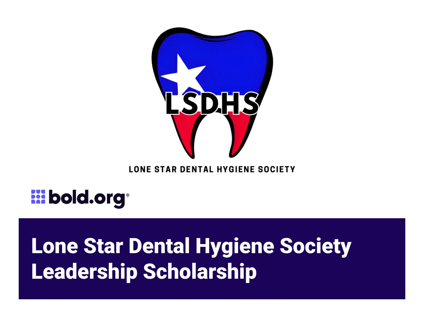 Lone Star Dental Hygiene Society Leadership Scholarship