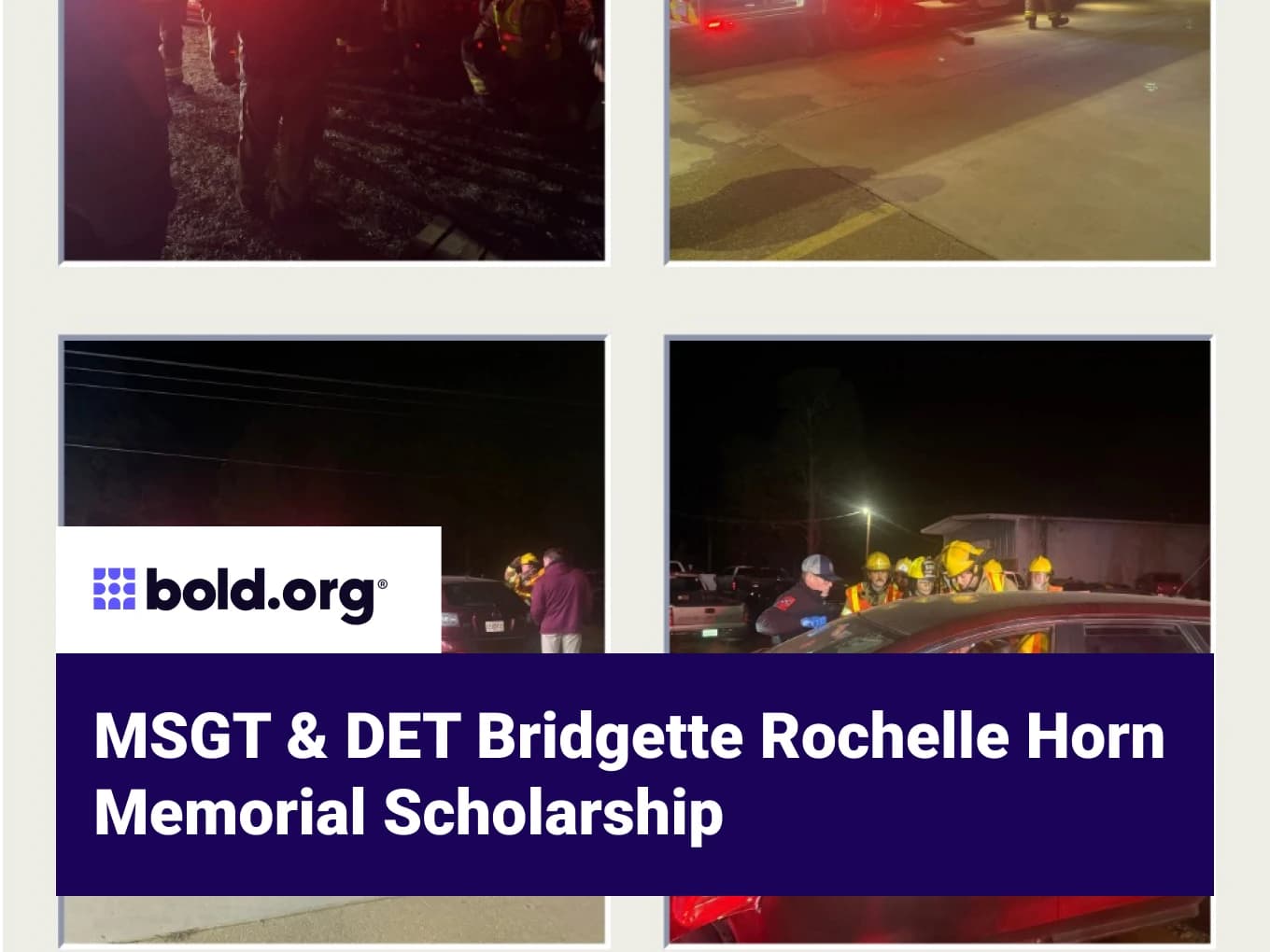 MSGT & DET Bridgette Rochelle Horn Memorial Scholarship