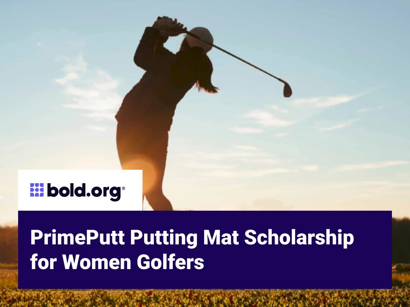 PrimePutt Putting Mat Scholarship for Women Golfers