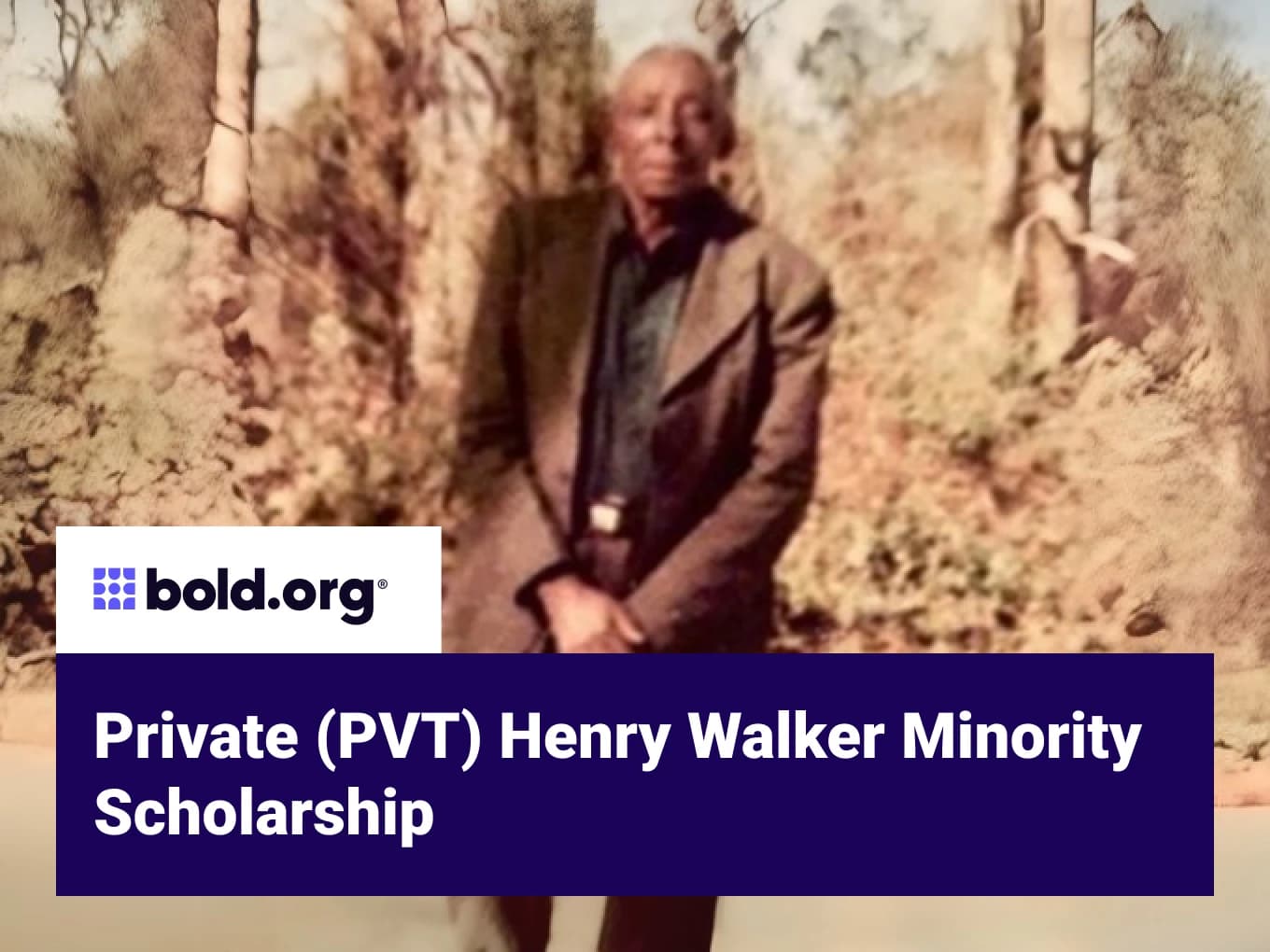 Private (PVT) Henry Walker Minority Scholarship