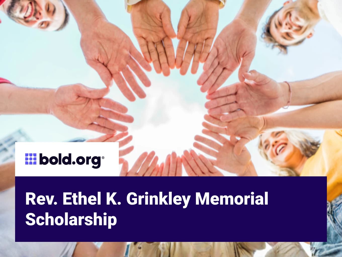 Rev. Ethel K. Grinkley Memorial Scholarship