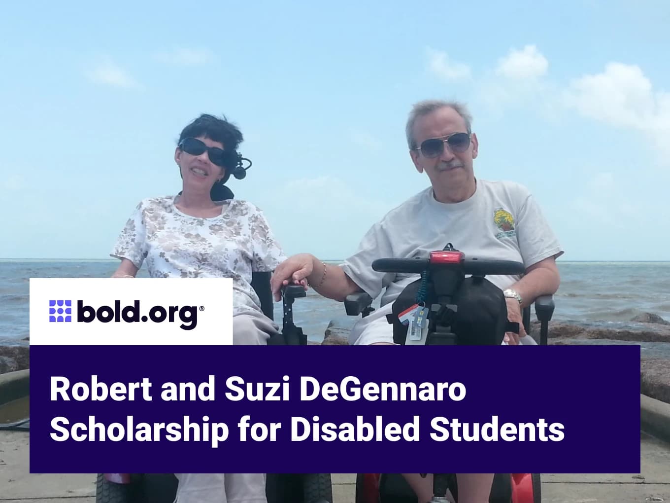 Robert and Suzi DeGennaro Scholarship for Disabled Students
