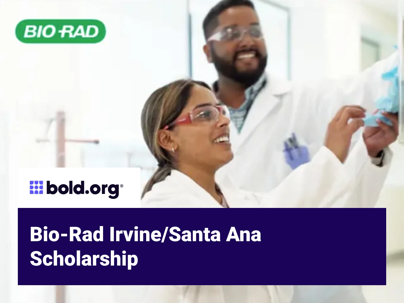 Bio-Rad Irvine/Santa Ana Scholarship