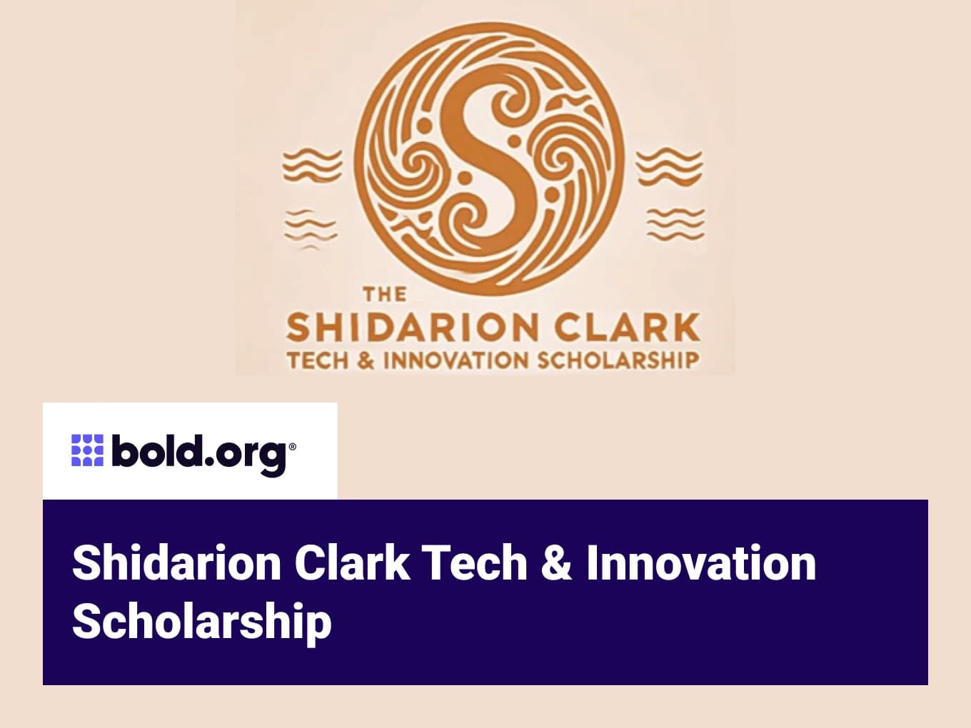 Shidarion Clark Tech & Innovation Scholarship