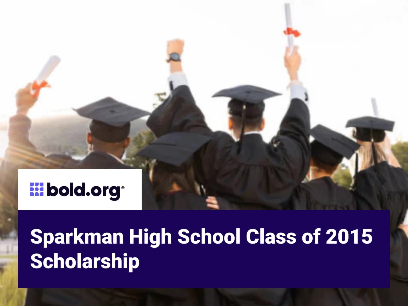 Sparkman High School Class of 2015 Scholarship