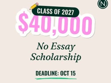 Cover image for Niche $40,000 "No Essay" Scholarship