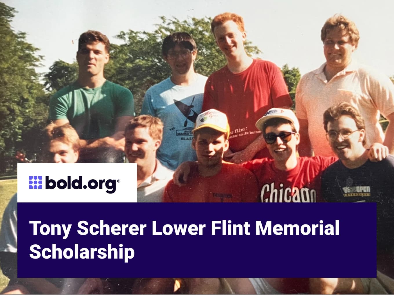 Tony Scherer Lower Flint Memorial Scholarship