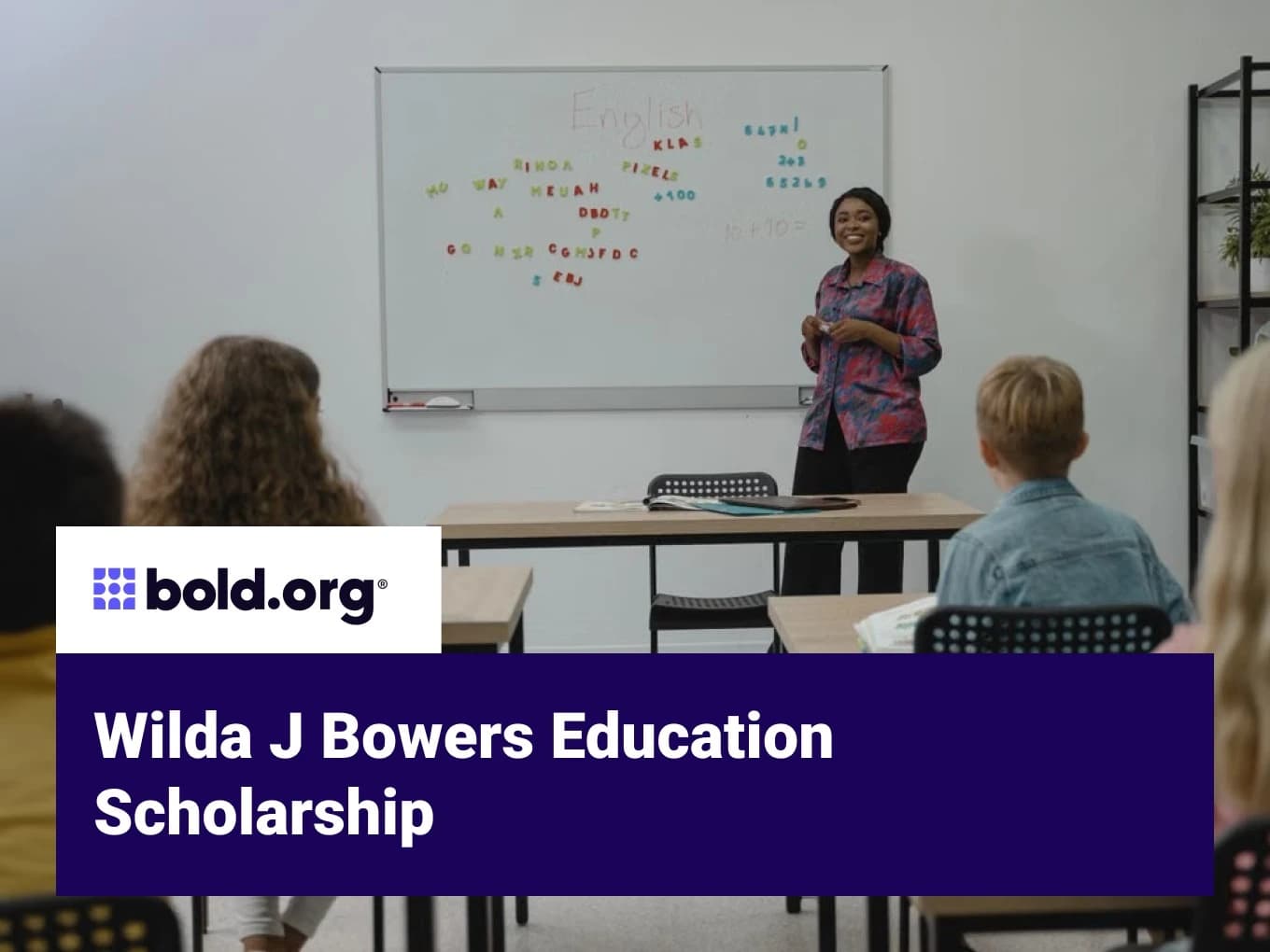 Wilda J Bowers Education Scholarship
