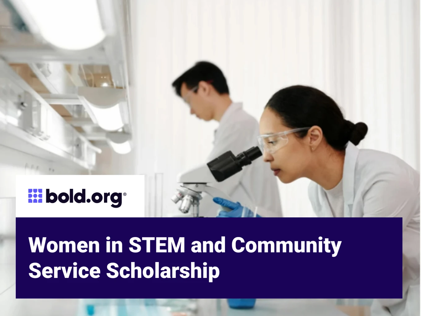 Women in STEM and Community Service Scholarship